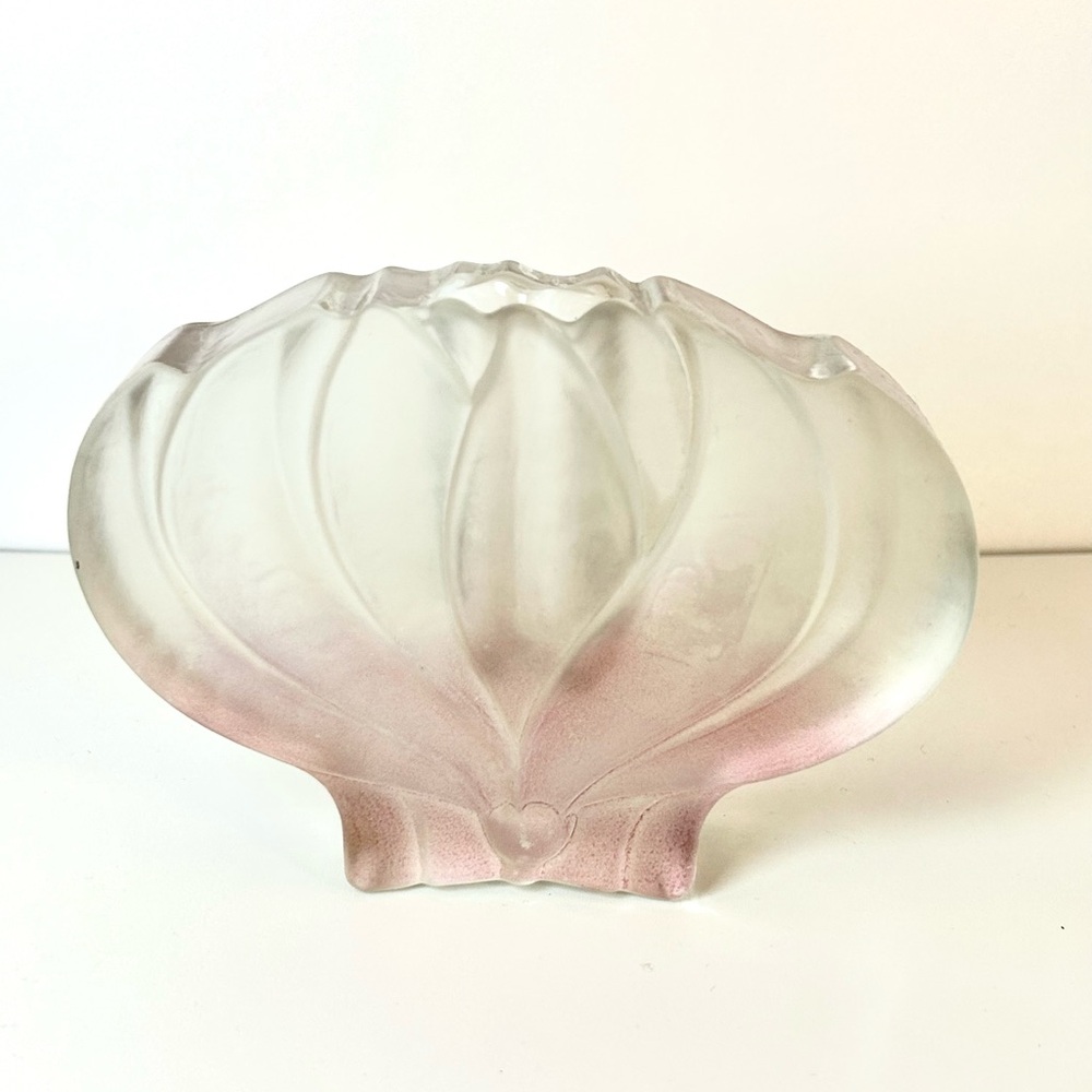 Walther Glas Lotus Flower Crystal Bud Vase
